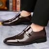 Men's Leather Shoes Fashionable Classic Oxford Shoes Business Office Casual Comfortable Shoes For Men