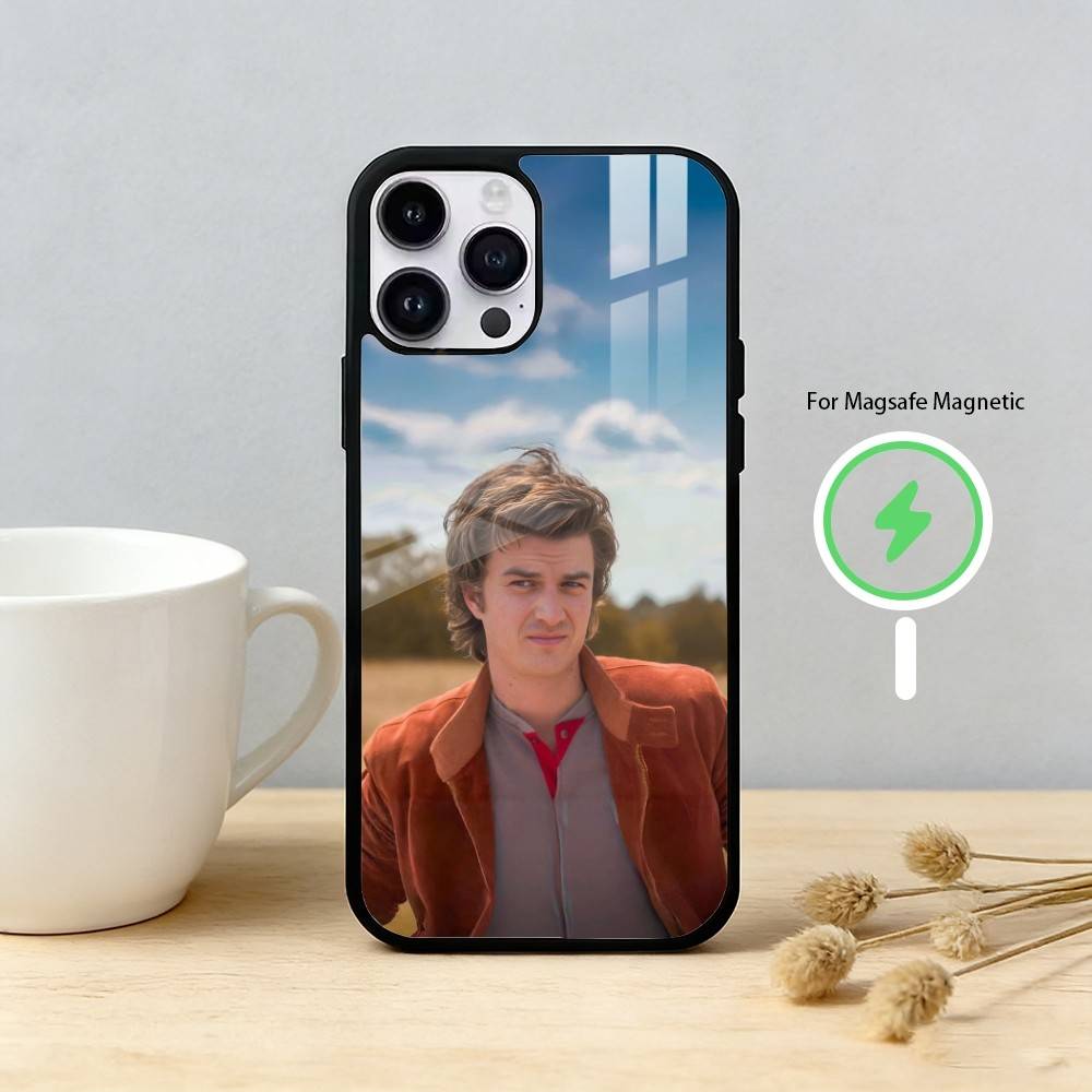Actor S-Steve Harrington-N Phone Case For iPhone 17/16/15/14/13/12/Plus/Pro/Max for Magnetic Wireless Charging