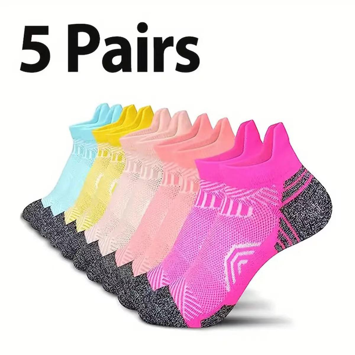 

Unisex Running Sports Socks - High-Quality Short Design for Men and Women One Size Invisible Socks