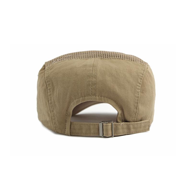 Casquette Forward en Maille d'Été pour Homme Casquette à Visière Respirante Casquette Respirante Protection Solaire Béret Rétro