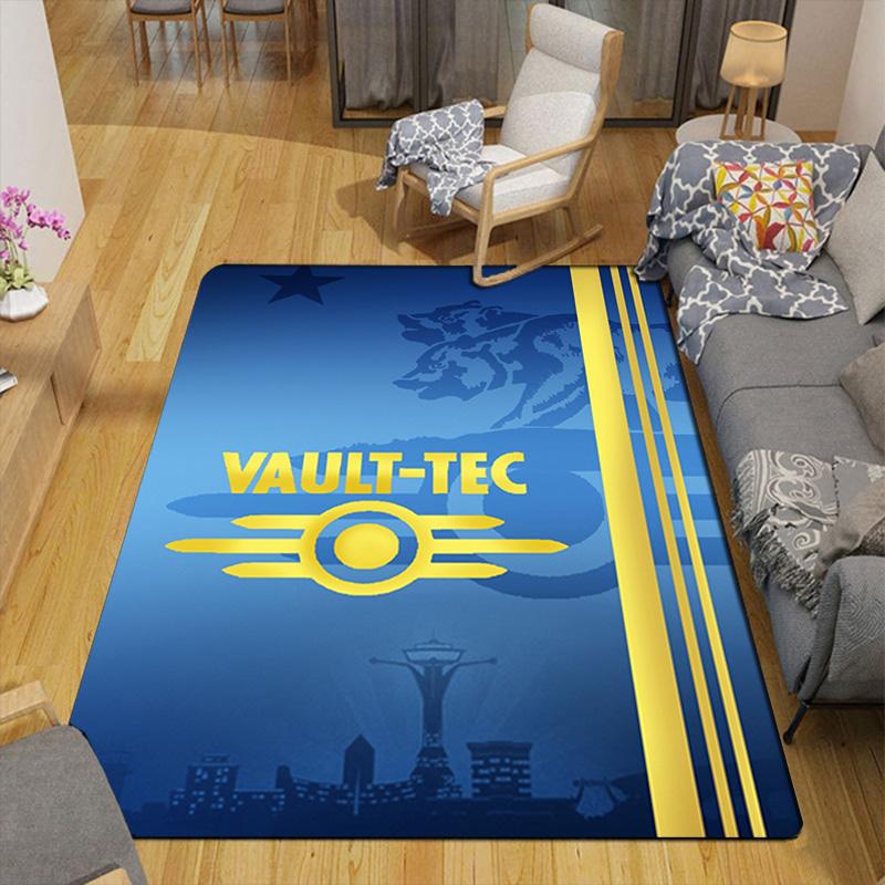 Fallout Vault-Tec Paklājs Grīdas Paklājs Dzīvojamai