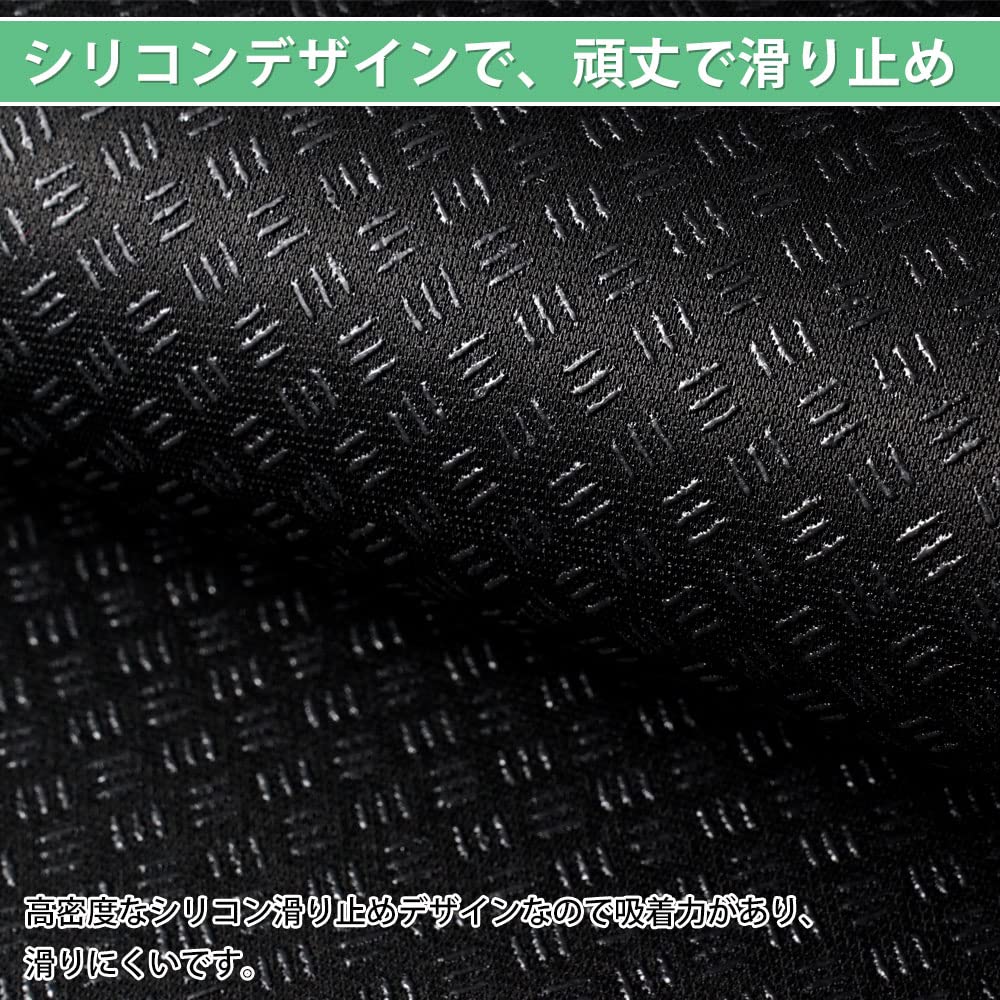 Cartist Dashboard Mat for Toyota Hiace 200 Series August 2004 dashboard mat for vehicles with passenger sun dashboard and interior Suede set Black for
