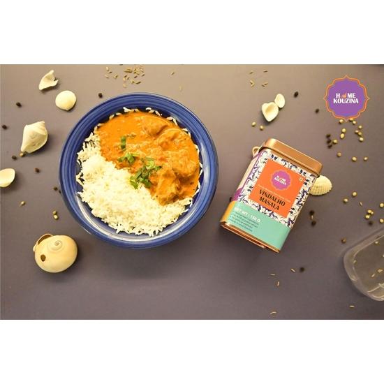 Home Kouzina Vindalho Masala - 150g | Perfect for Authentic Goan Curry | No Artificial Additives | Made in Small Batches | 100% Natural Ingredients