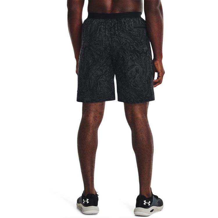 Under Armour Woven Series All Over Print Casual Woven Shorts Men Shorts Black 1361515-002