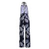Frauen Sommer Backless Sexy Coconut Tree Print Neunte Hosen Halter Elastische Strampler Overall
