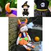 Cute Halloween Witch Pumpkin Doll Plush Toy For Spooky Decor