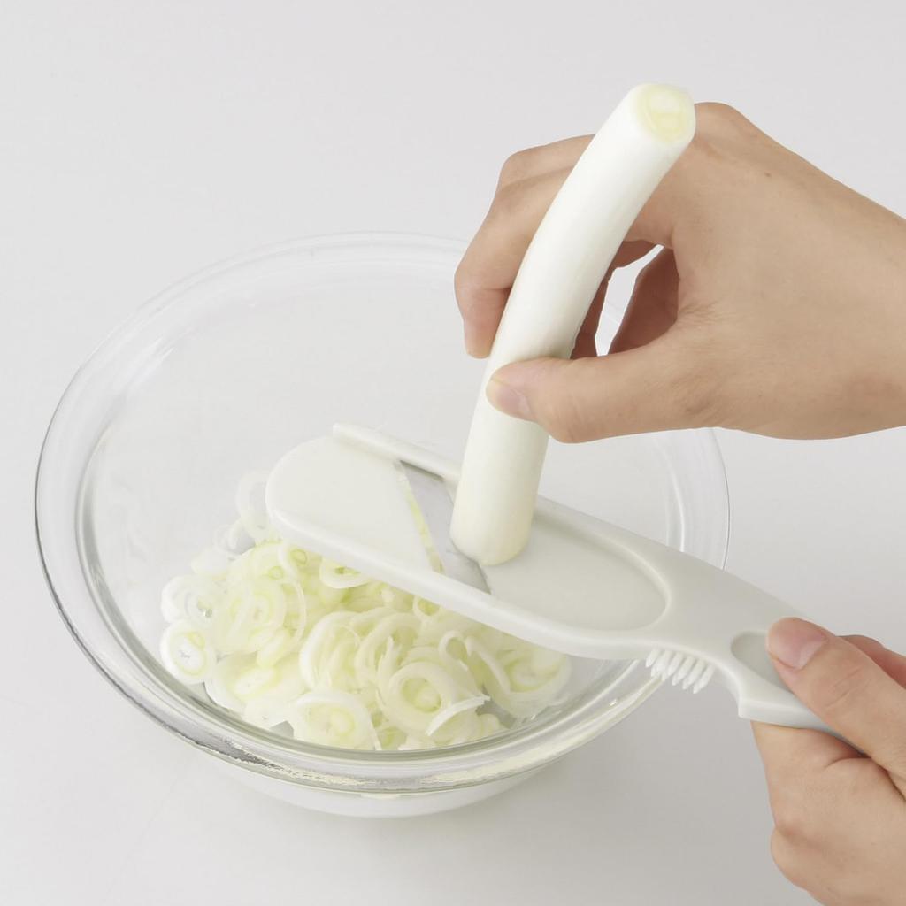 Kai Corporation KAI Slicer for Slicing Green Onions and Finely Dishwasher Made In DH8175 Seasonings, Cut, Safe, Japan,