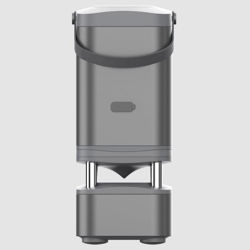 Outdoor Portable LED Camping Light with Bluetooth Speaker Multifunctional RGB Atmosphere Light and Power Bank(Type-C Charging)