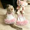 Pet Cat Dress Ballet Tulle Skirt Princess Style Sleeveless Gown Ragdoll Golden Tabby Cats