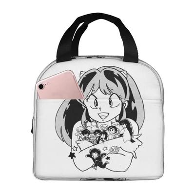 Lamu Urusei Yatsura Anime Insulated Lunch Bag for Kids School Cooler Thermal Food Box Tote Portable Lunch Boxes Container