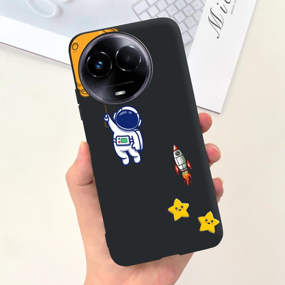Shockproof Case For Realme 11 5G / Realme 11X Phone Cover Fashion Girls Soft Silicone Funda For Realme11 11 X 2023 RMX3785 Coque