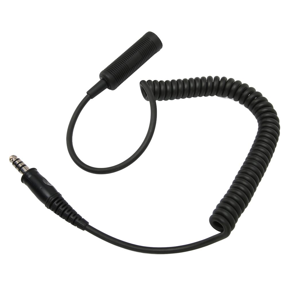 U‑92A U To U‑174 U Radio Headset Cable Plug and Play Helicopter Mono Headset Extended Cord