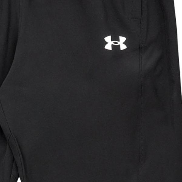 Under Armour Logo Print Drawstring Retro Sports Style Elastic Waist Jogger Pants Women Jogger Pants Black 1373193-001