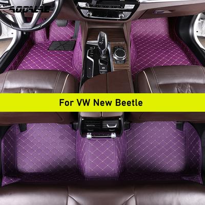 Car Floor Mats For VW New Beetle 1998- Auto Carpets Foot Coche Accessorie