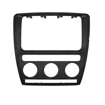For Skoda Octavia(2004~2010) Accessorie Double Din Radio Fascia With Auto A/C DVD Player Stereo Panel Trim Plate Frame Cover Case