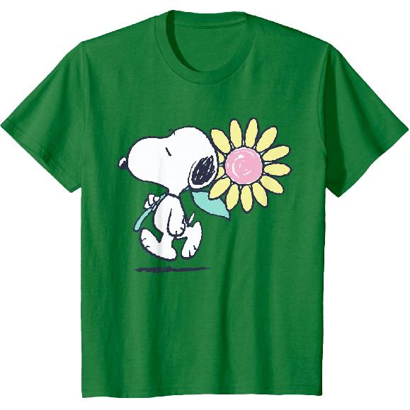 Peanuts Snoopy Rosa Gänseblümchen T-Shirt