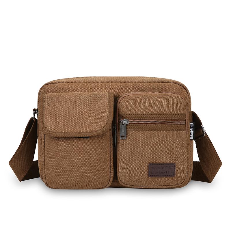 Borse a tracolla in tela da uomo, casual, tote, da viaggio, da uomo, a tracolla, di lusso, alla moda, di alta qualità