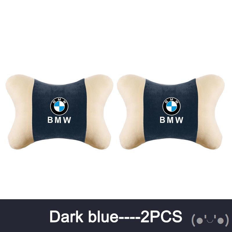 Car Headrest Memory Cotton Cervical Spine Protection Pillow Sticker For Bmw M E46 E90 F20 E39 E91 E87 E60 E93 F10 E83 E61 X1 X3 CZXU9