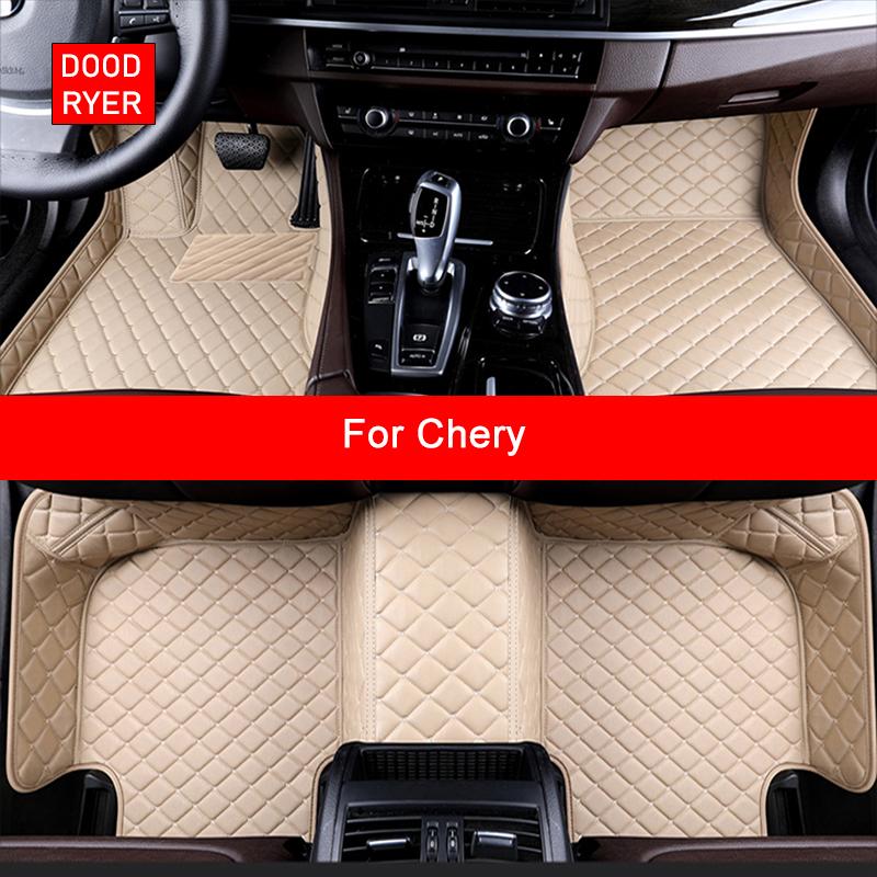 

Автомобильные коврики DOODRYER на заказ для Chery Arrizo 3 5 7 Tiggo 3 5 8 QQ QQ3 QQ6 A1 A3 A5, автоаксессуары для ног