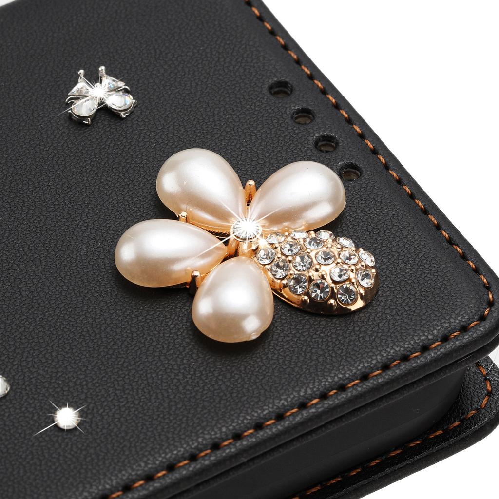 For Samsung Galaxy S26+ Cell Phone Case PU Leather + TPU RFID Blocking Card Slots Cover with 2