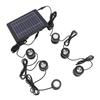 Solar Pond Spotlights 6 in 1 LED Solar Underwater Lights IP68 Water Resistant Submarine Landscape
