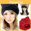 Classic And Trendy Baggy Knit Beanie Beret For Women Made Of Top Materials
