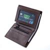 Men's RFID-Blocking Genuine Leather Trifold Wallet/Card Holder with Money Clip