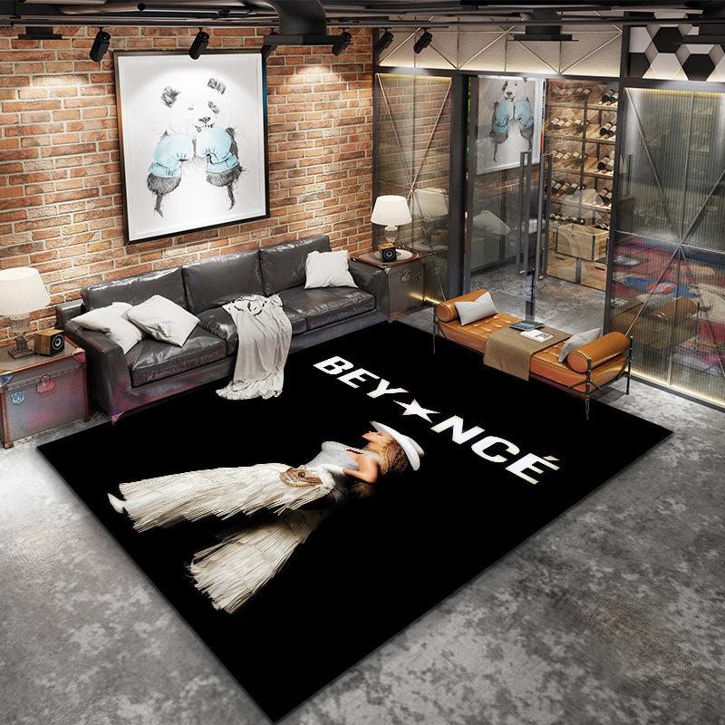 Beyonc Carpet Rug for Living Room Bedroom Home Sofa Decoration,Kids play Nonslip Floor Mat