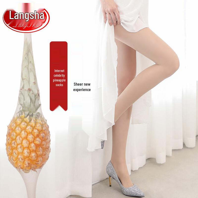 LANGSHA Women's Run-Resistant Sheer Pantyhose
