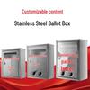 Stainless Steel Wall-Mounted Feedback Box
