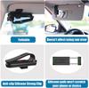 Sun Visor Phone Holder for Car Multifunctional 360° Rotating Sun Visor Cell Phone Holder with /Samsung/Android