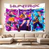 Huntrx Cyberpunk Fashion Large Size Wall Tapestry, Room Aesthetic Decor for Living Room Party Background,Perfect Gift