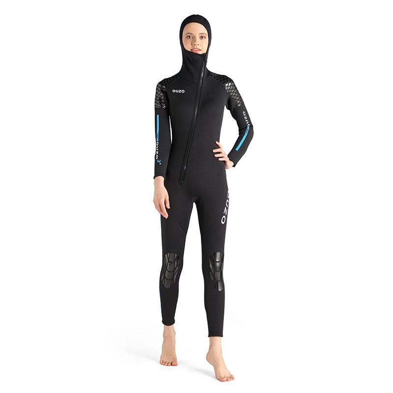 Womens 3mm Neoprene Full Wetsuit With