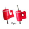 10 Pcs Red Spring Type Chicken With Nipple Drinking Water Drinking Fountain Mouth Water Poultry Farming Equipment