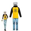 One Piece Trafalgar Law Cosplay Costume Trafalgar Law Hoodie Set Cosplay Clothing Factory