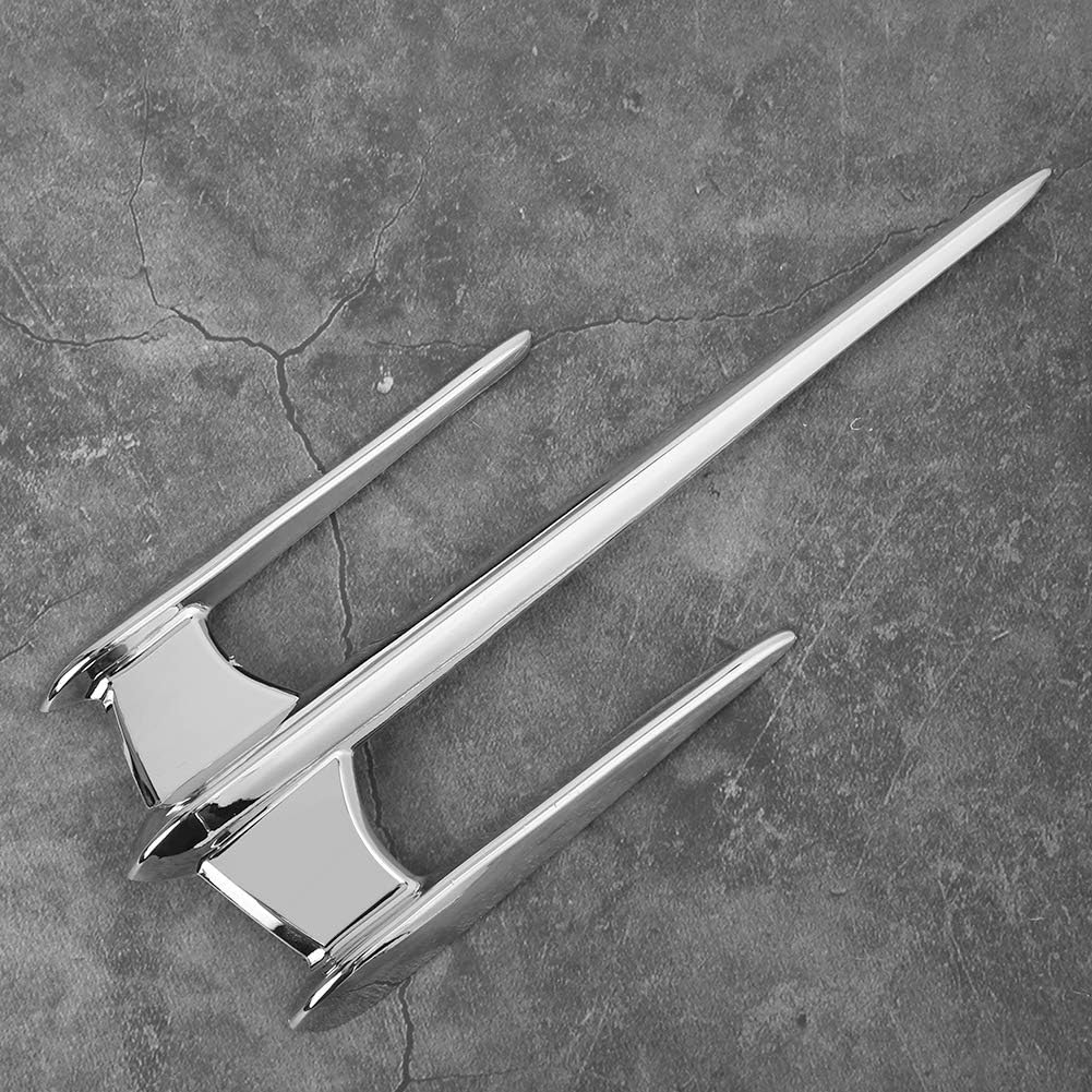 Motorcycle Cover,ABS Plastic Front Trim Chrome Decoration Motorcycle Refitting Fit for Goldwing GL1800 F6B VTX1300 VTX1800