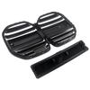 M4 Style Front Bumper Grille Compatible with BMW 4 Series G22 G23 420i 430i 435i M440i 2021-2024 Kidney Racing Grill Gloss Black
