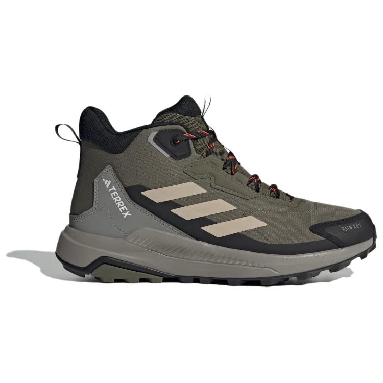 adidas Terrex Anylander Mid Rain.RDY Oliva Strata Scarpe da Ginnastica da Uomo Verde Wonder-Beige Nero Core ID0897