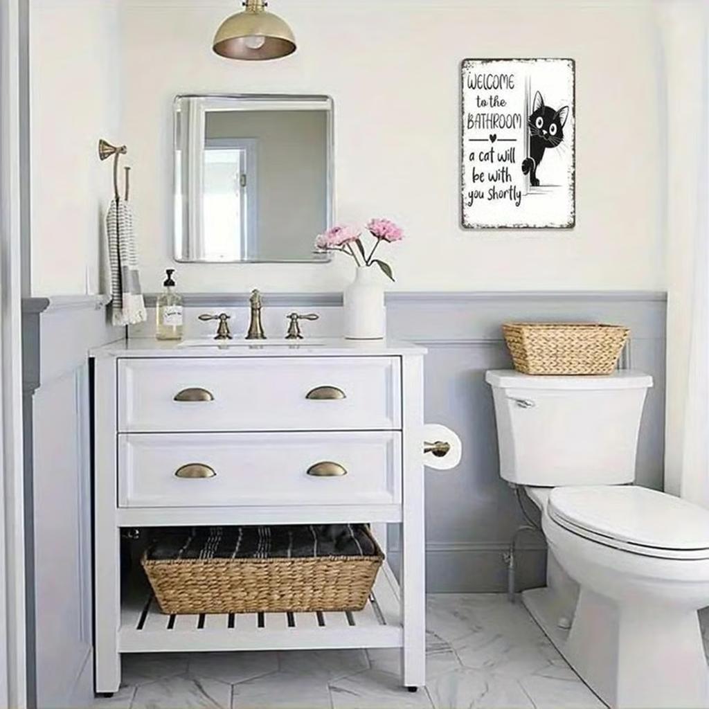 Wall Art Wall Decor Toilet Bathroom Decor Frame Style
