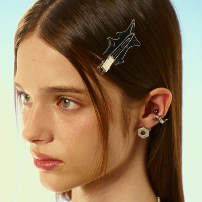 

SENTIMENTS NO.542 [SILVER] SURFBOARD DIAMOND HAIR PIN 2set SILVER