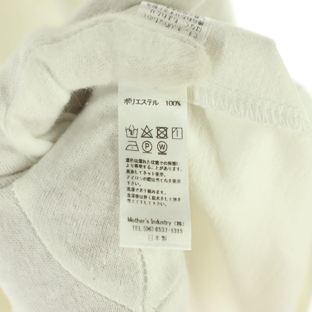 Mizuiro Ind Made In Japan Short Sleeve Rhinestone T-shirt White Women Used