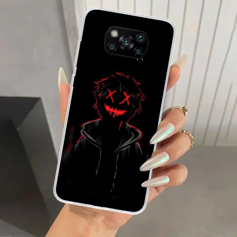 Devil Bad Boy Anime Phone Case for Xiaomi Poco X5 X6 X7 Pro F7 Ultra M7 Redmi 15 15C 13 13C 12 12C 10 10A 10C 9 9A 9C 9T Shell P