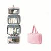 Waterproof Travel Hanging Wash Bag Wet Dry Separation Cosmetic Organizer Makeup Bag  Vacation