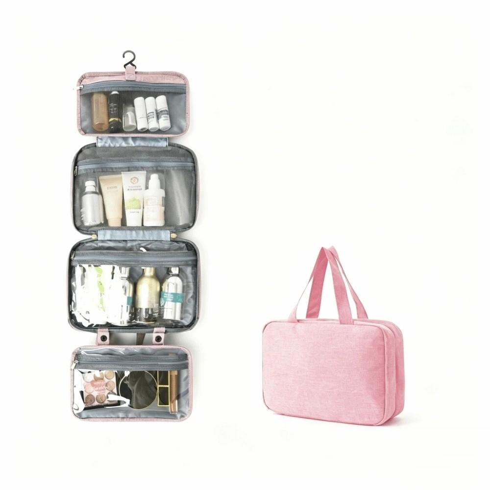 Waterproof Travel Hanging Wash Bag Wet Dry Separation Cosmetic Organizer Makeup Bag  Vacation