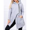 BITCED Women's Vintage Casual Solid Color Print Autumn Winter Long Sleeve Jackets & Coats