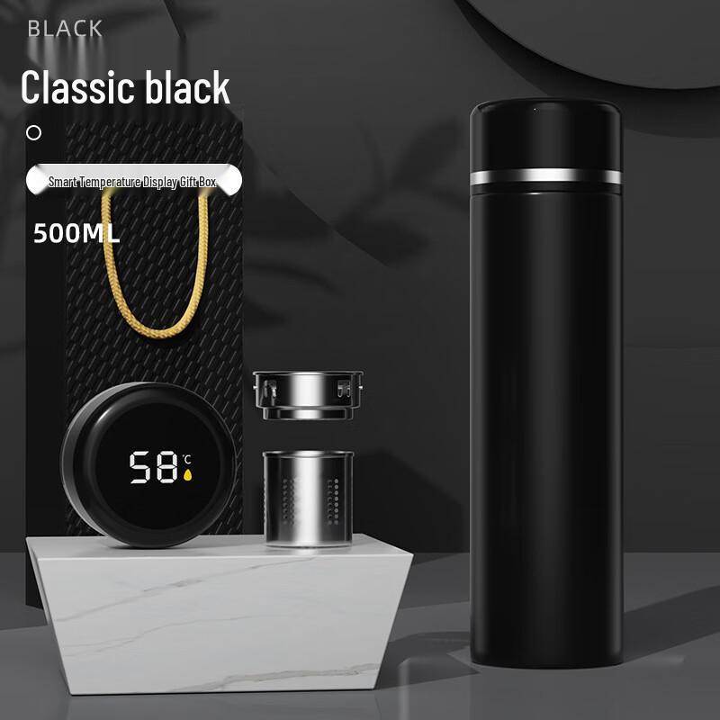 TLAKEHO 316 Stainless Steel Smart Thermos Cup