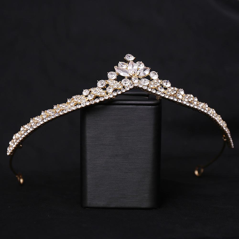 Princess Tiara Crown for Women Girl Zirconia Small Bridal Tiara for Wedding Bride Birthday Party Prom Hair Jewelry Headpiece