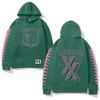 Felpa con cappuccio a maniche lunghe Mgk X Cleveland Browns per Autunno/Inverno Nuove Felpe Grunge Abbigliamento a maniche lunghe Felpe con cappuccio
