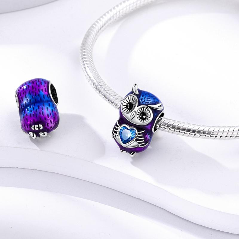 Original Charms New In Winter Cute Penguin Beads Fits Bracelet Bangle Necklace For Woman Luxury Diy Jewelry Making Gift