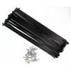 Hardened Treatment Electric Bike Spokes Aluminum Alloy Construction